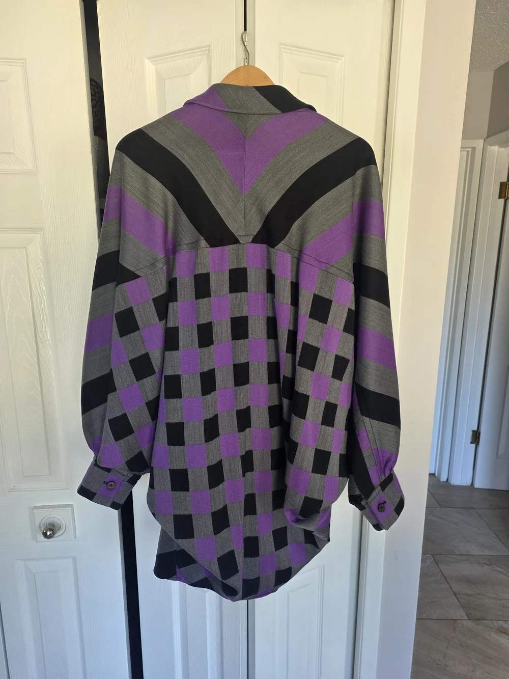 Louis Vuitton 2019 RUNWAY PIECE  Striped Mixed-Pattern Dress - Size M - Picture 5 of 6